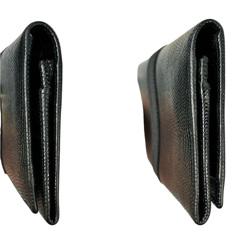 Salvatore Ferragamo Vara Bow Continental Wallet Retail $899.00 with COA - Picture 6 of 9